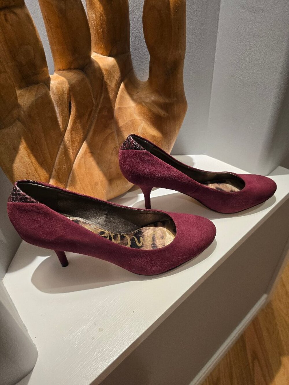 Sam Edelman Florenza Kitten heel pumps size 8 M width - Picture 4 of 5